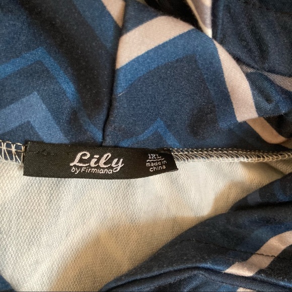 Lily Hoodie Dress 1X - Picture 6 of 7